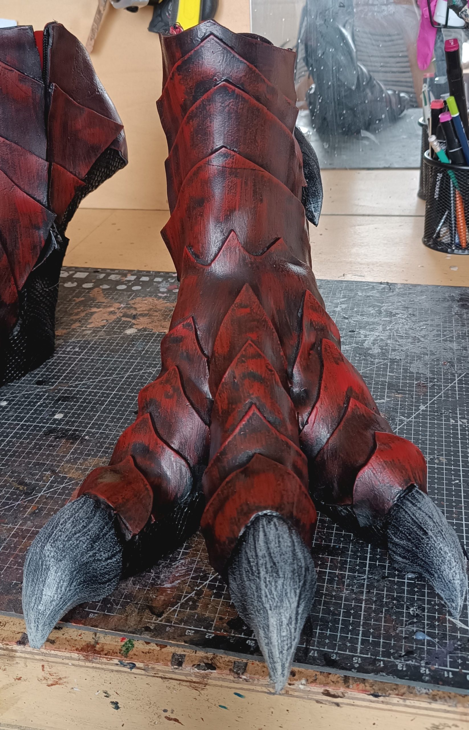 queues de cosplay articulées
